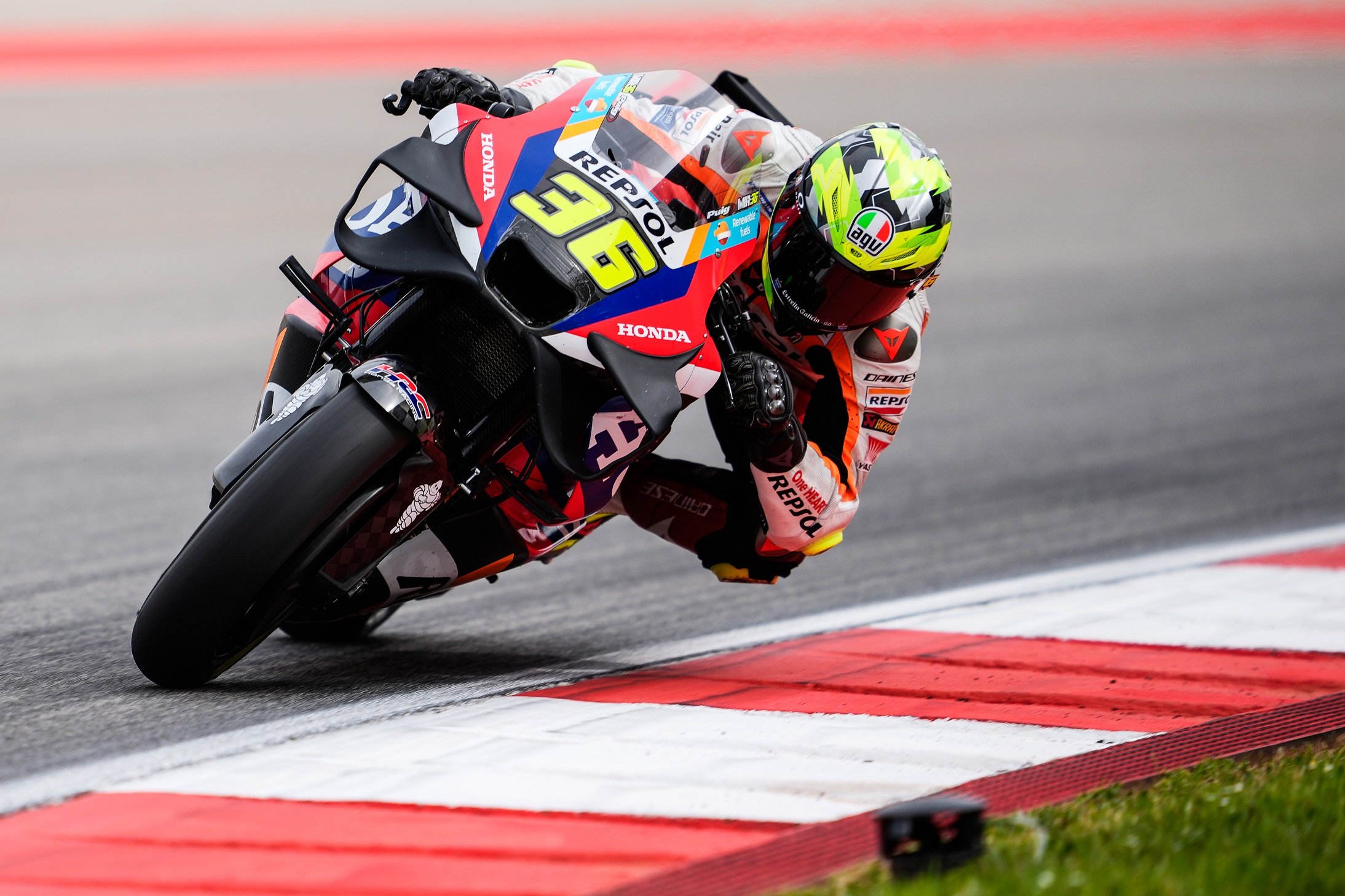 Repsol Honda Team Rider Joan Mir in Round 2 of PortugalGP