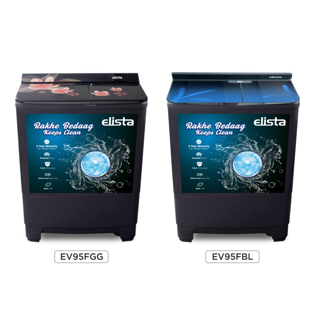 Elista Washing Machine - 9.5 KG