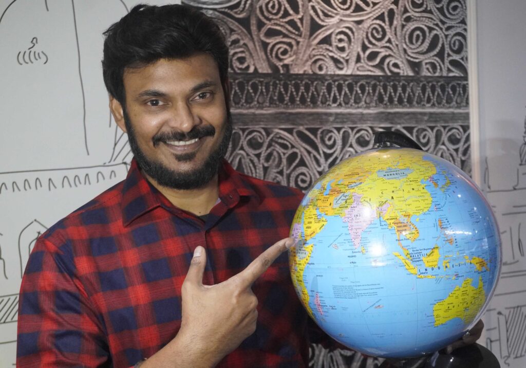 RAVI PRABHU THE MOST TRAVELLED TELUGU MAN WHO TRAVELLED 195 OUT 195 COUNTRIES IN THE WORLD 