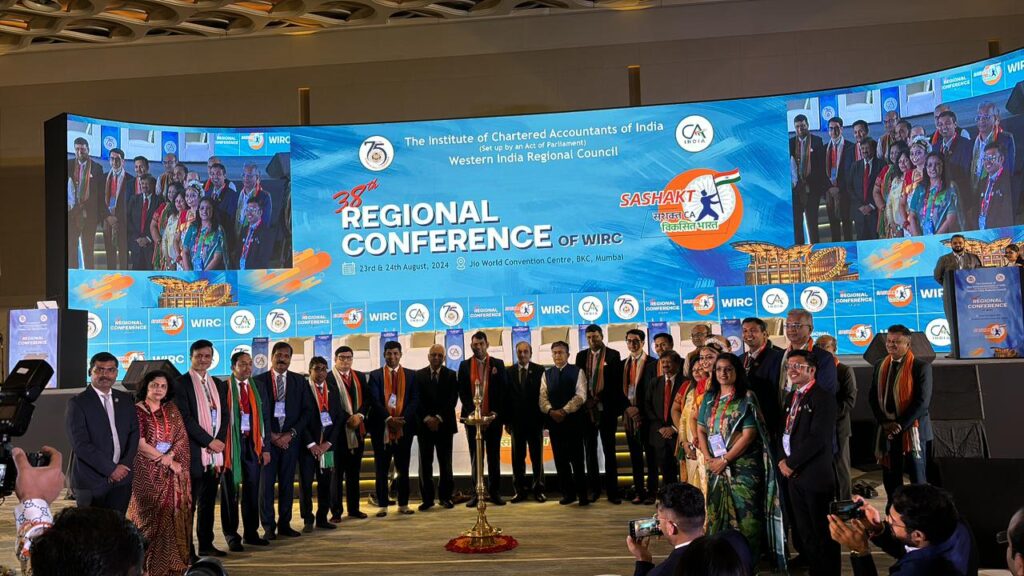 WIRC of ICAI hosts 38th Regional Conference deliberating on Journey towards Viksit Bharat