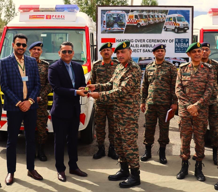 PNBHF Pehel Ambulance handing over