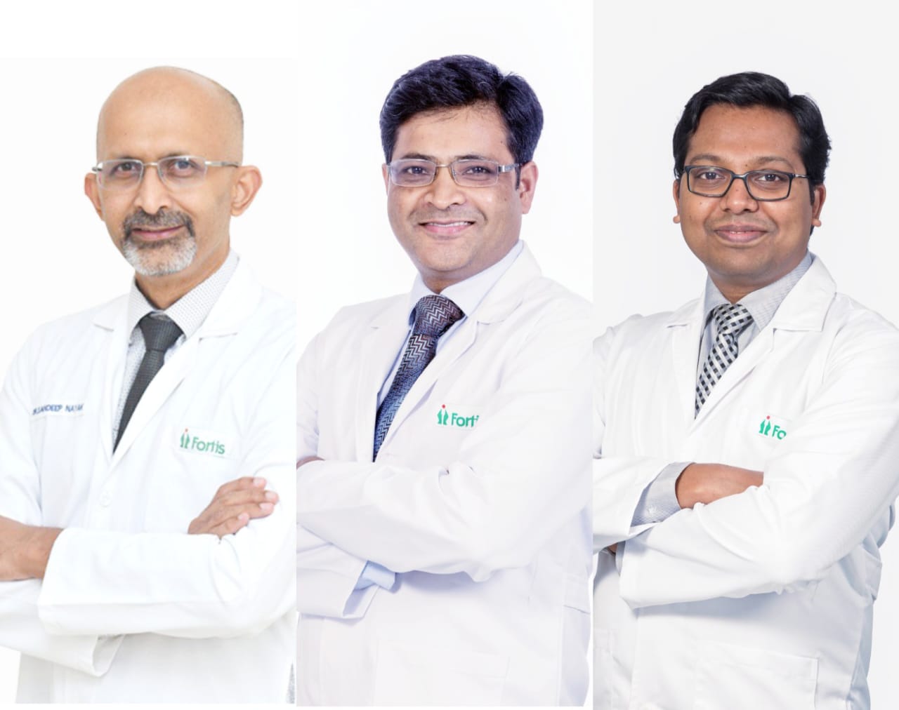 Dr Sandeep Nayak, Dr Vivek Belathur and Dr Bharath G