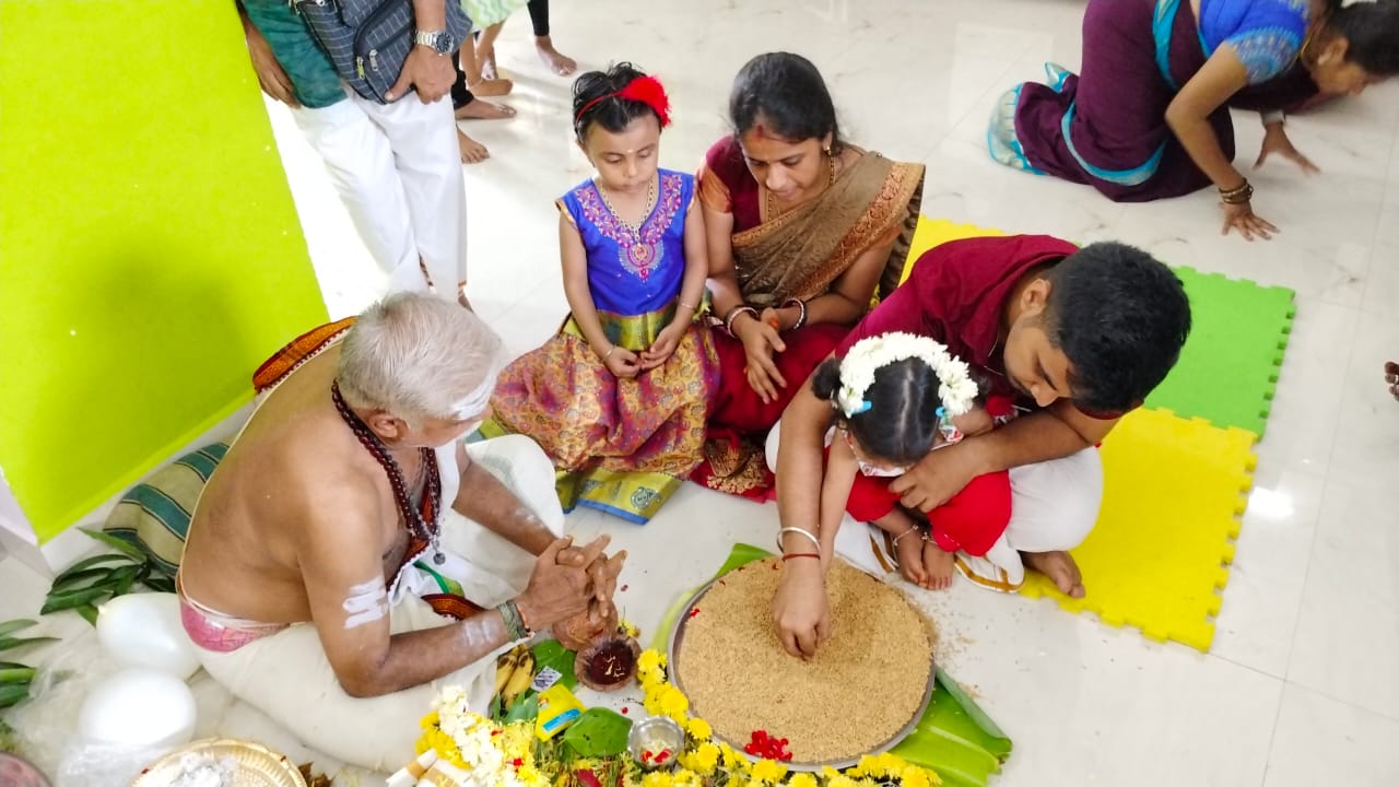 EuroKids Aksharabhyasam celebrations_01