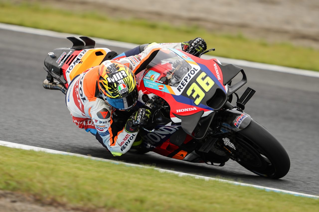 Repsol Honda Team Rider Joan Mir at the JapaneseGP