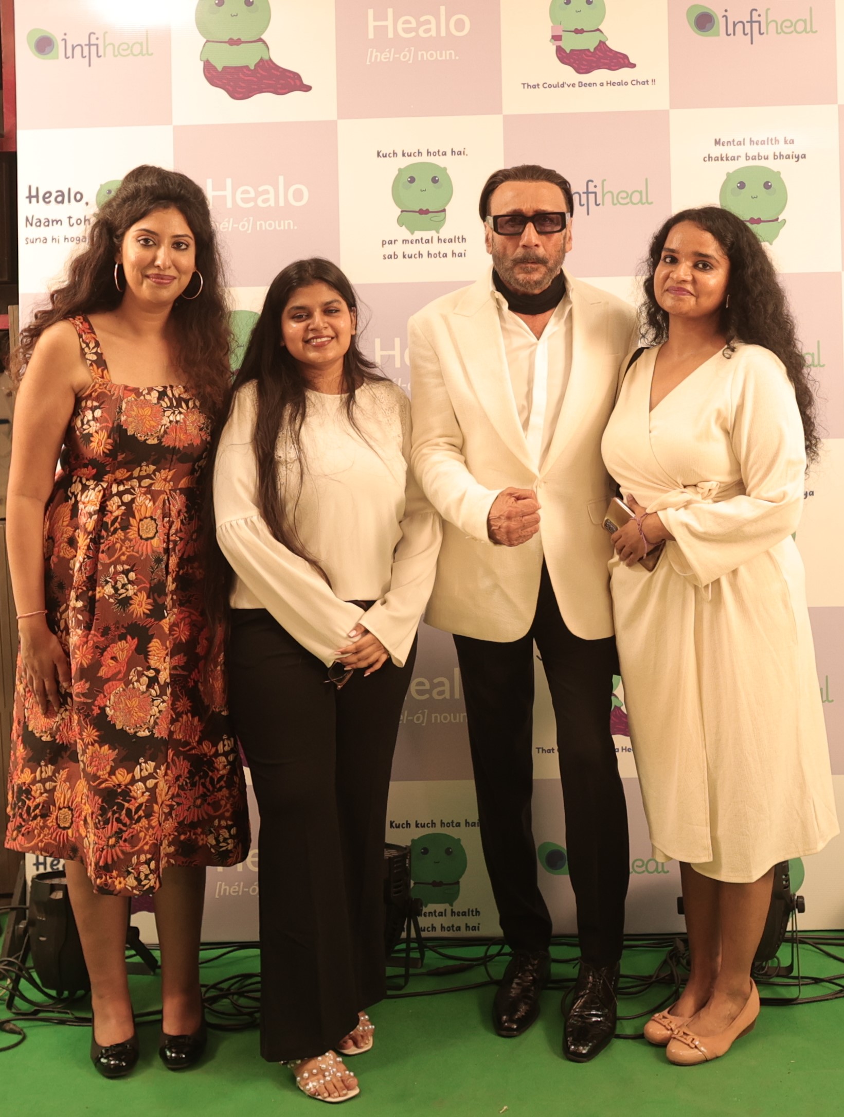 Srishti Srivastava, Founder and CEO Infiheal & Jackie Shroff, Actor