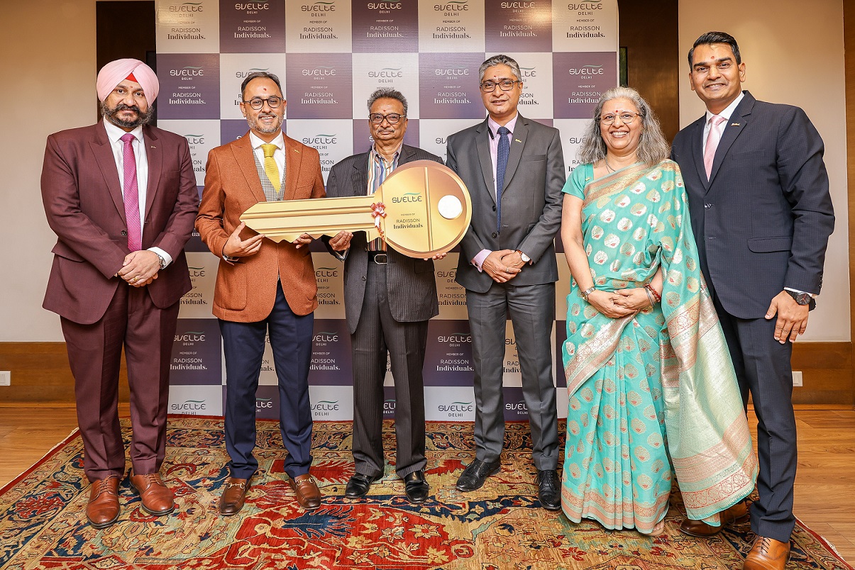 The opening of Svelte Delhi, a member of Radisson Individuals in the presence of leadership teams from Radisson Hotel Group, South Asia, and Advent Hospita