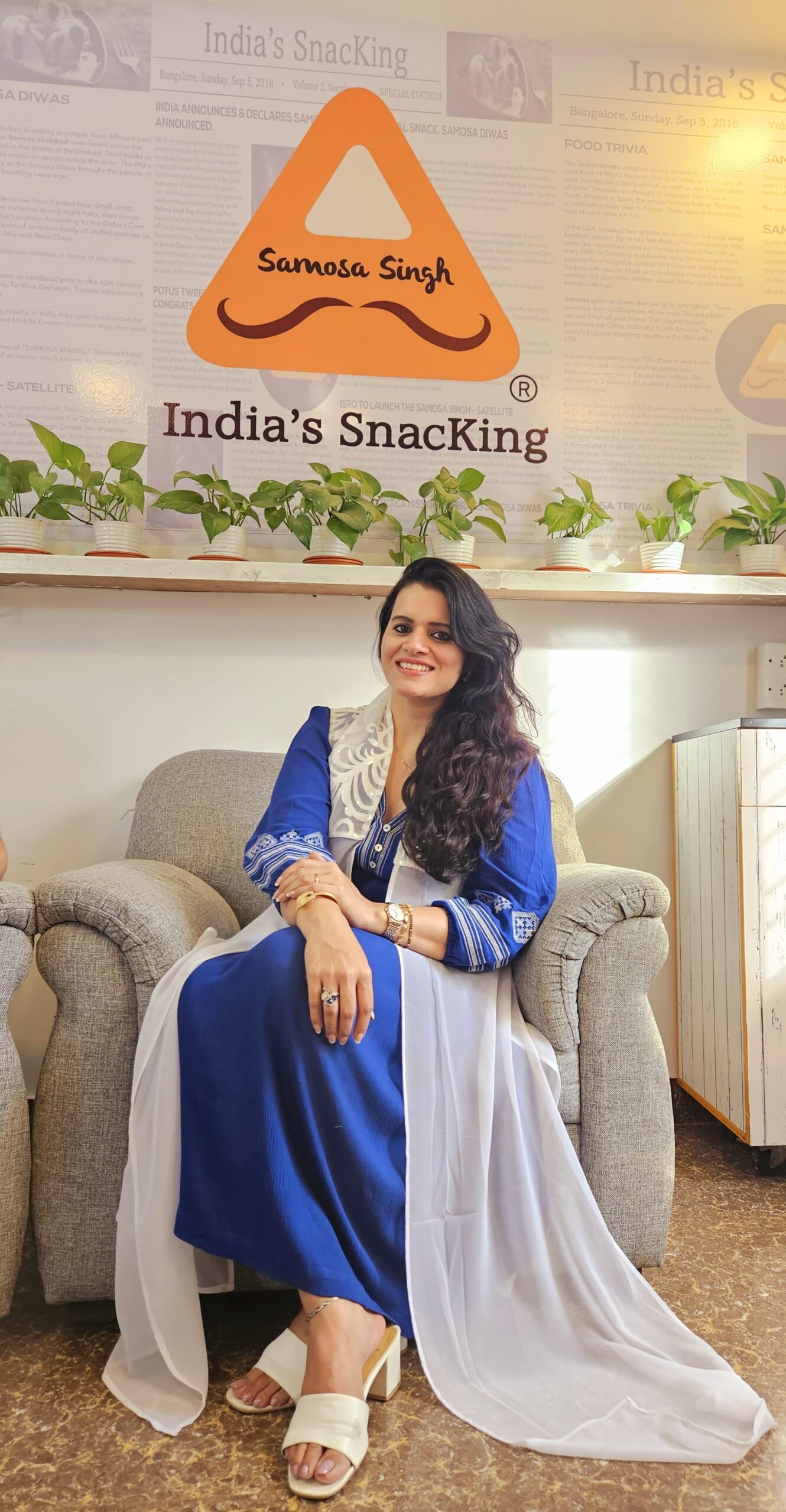 Nidhi Singh, , Co-founder of Samosa Singh