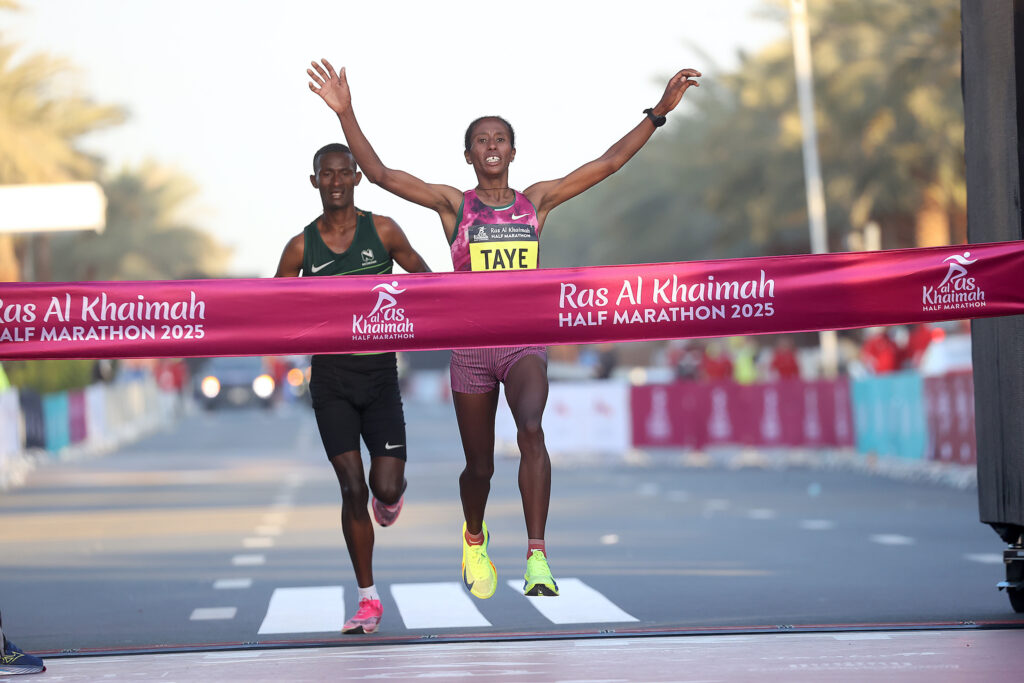 Taye Wins RAK Half 2025