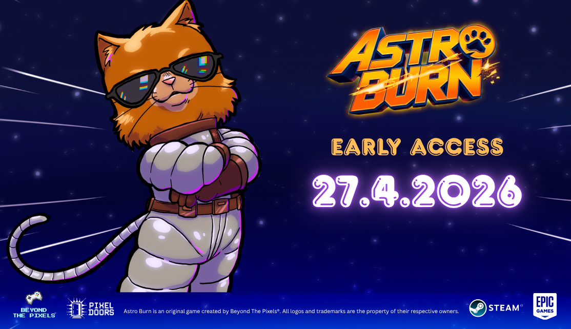 Pixel Doors and Beyond The Pixels® Launch ‘Astro Burn’ into Early Access Following a Triumphant London Games Festival Showcase