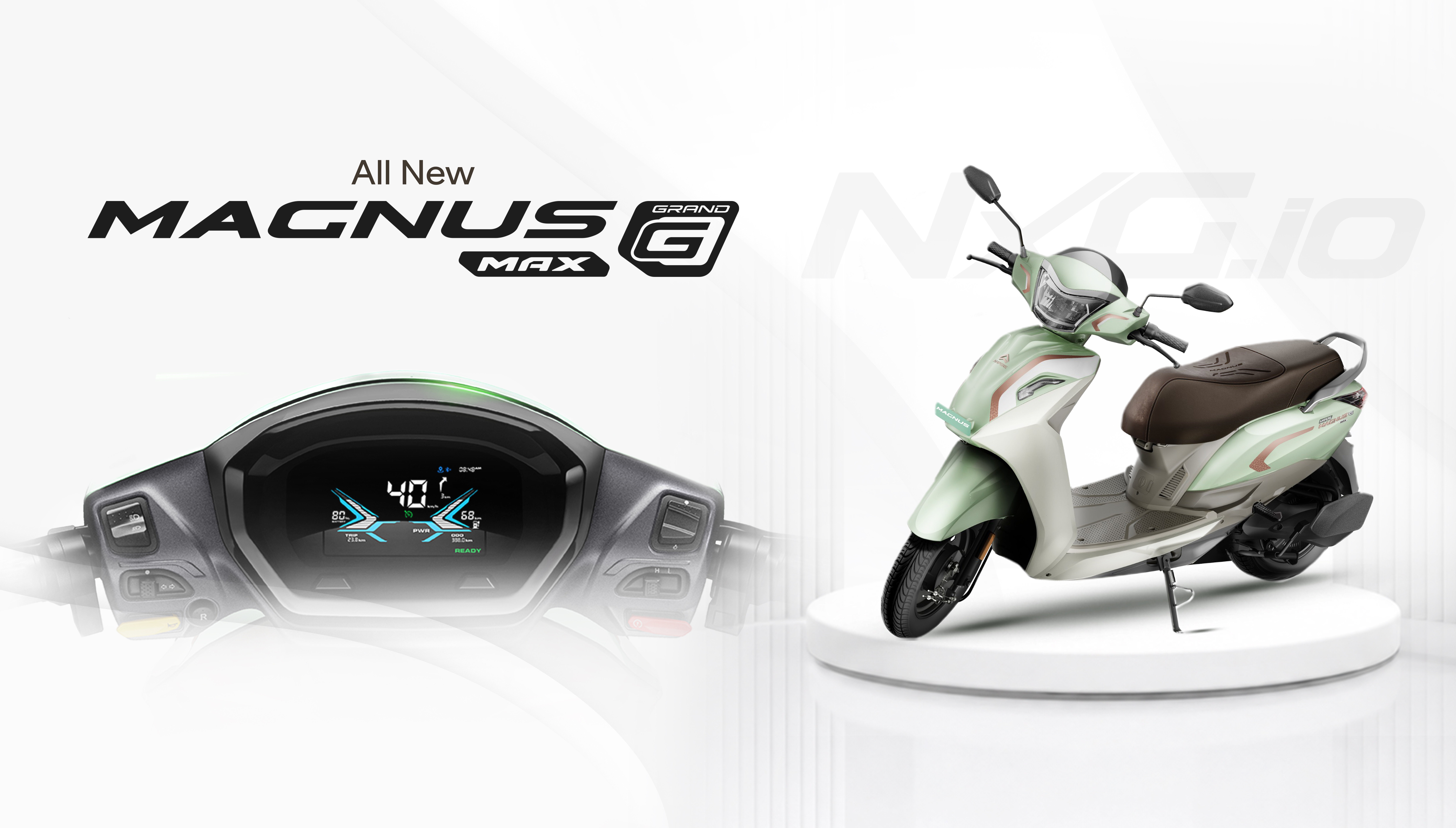 Ampere Magnus G Max Gets Smarter With 30 plus Connected Features Powered by NxG.io for Everyday Bharat Riders