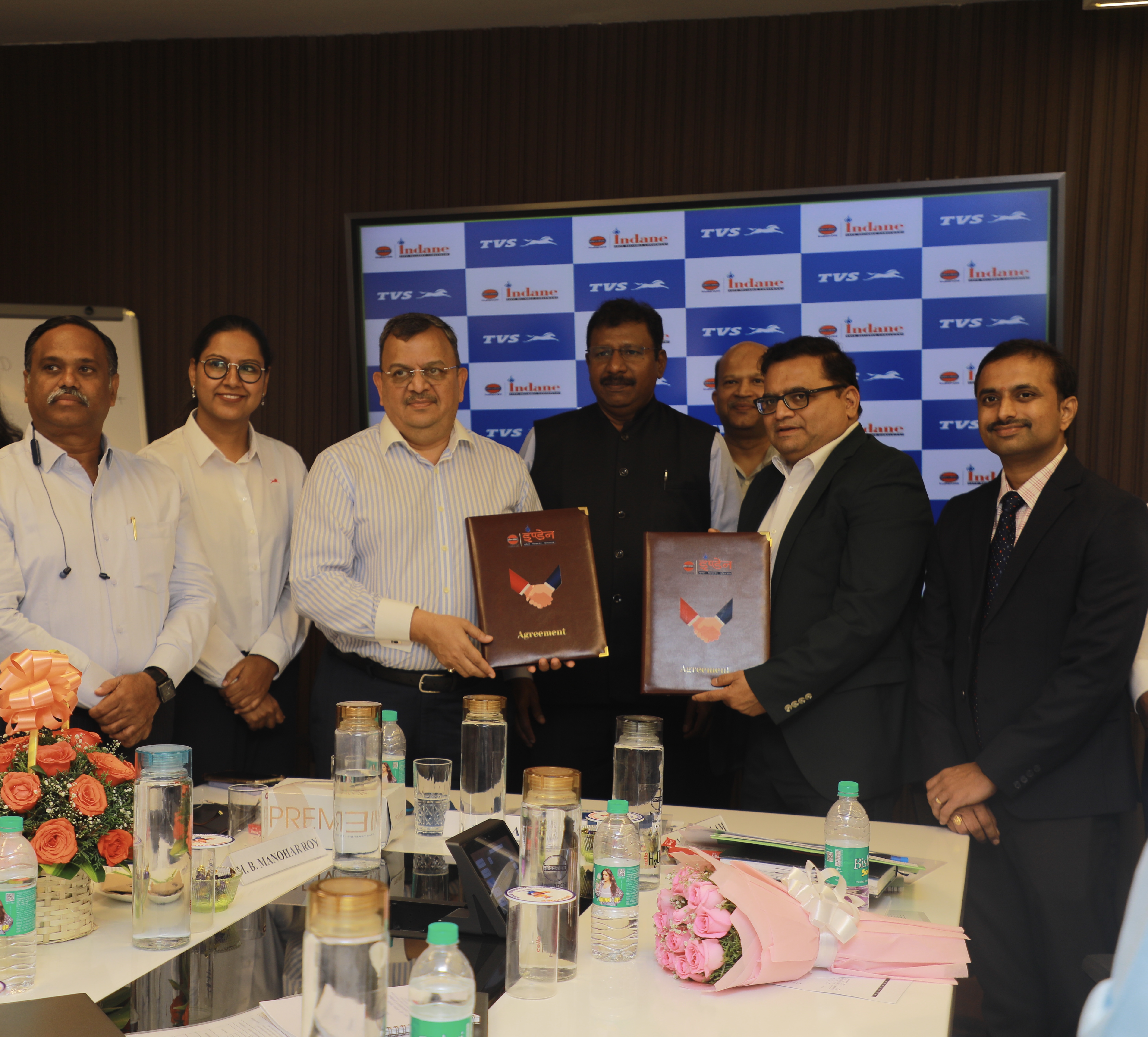 TVS  Motor Company And Indian Oil Corporation Limited Join Hands To Accelerate Sustainable Last-mile Lpg Distribution Across India
