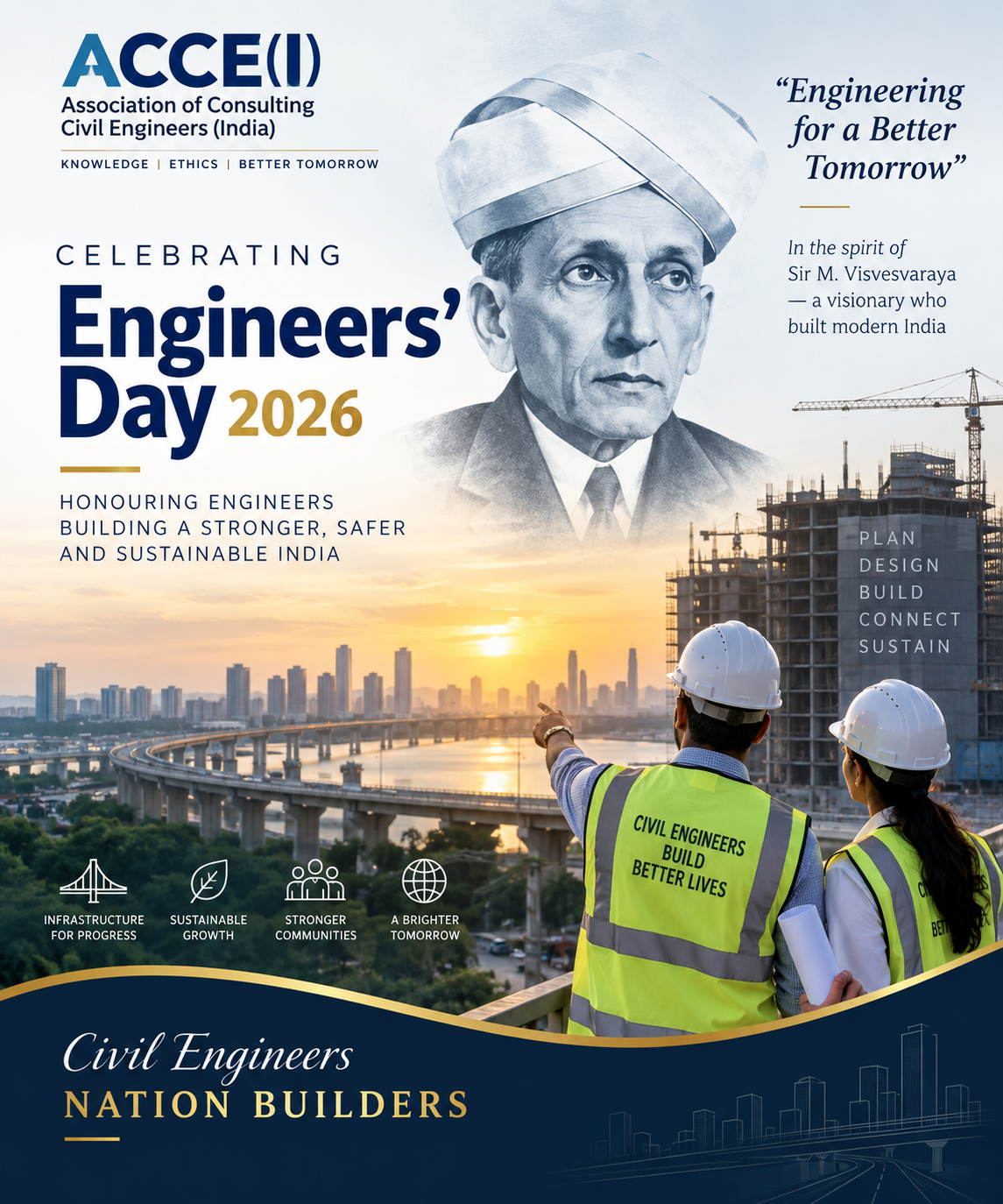 ACCE(I) Hyderabad to celebrate Engineers Day, to honour Engineering Excellence and to announce and launch RIDES 2026 Conference