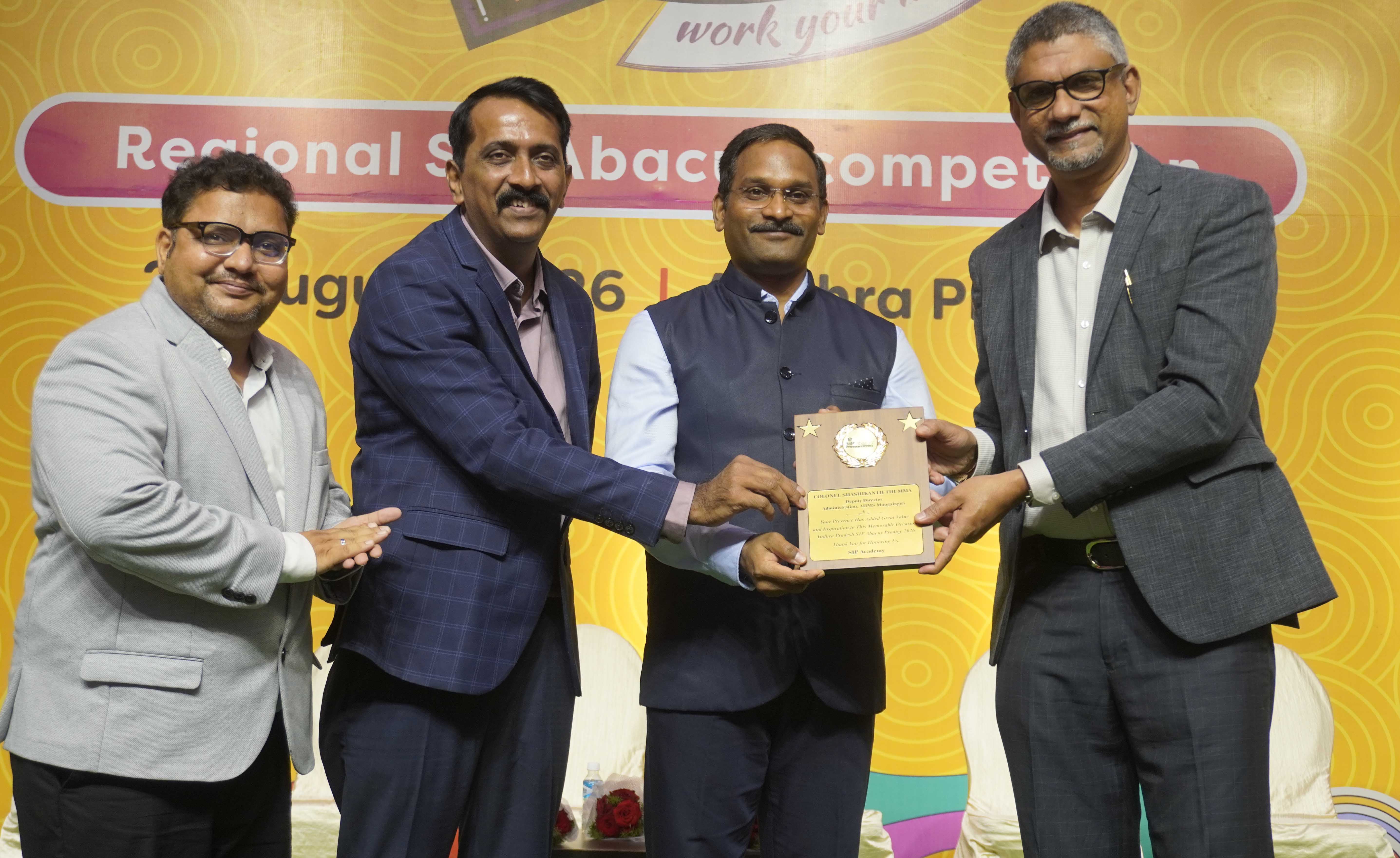"Mental Arithmetic Builds Skills for Life Beyond Mathematics": AIIMS Director Col. Shashikanth Thumma