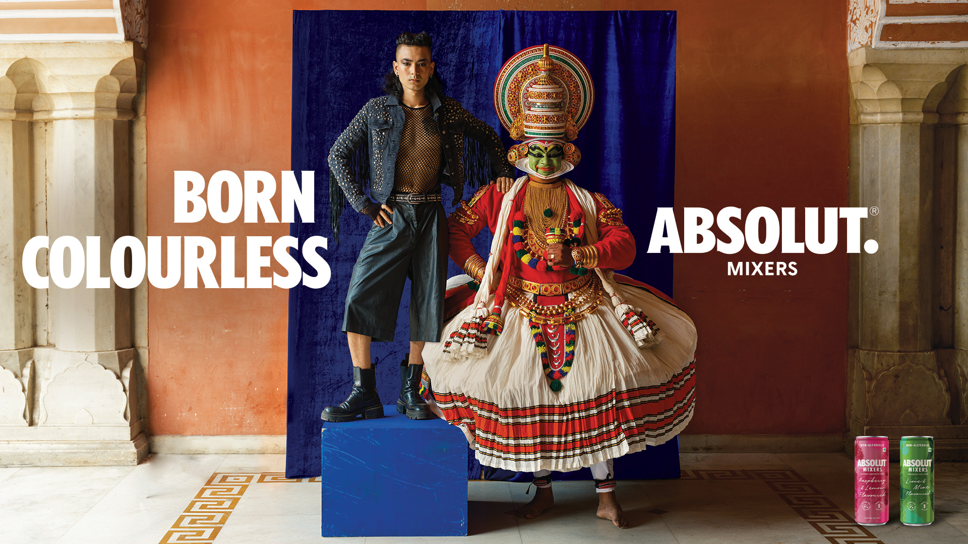 Absolut Mixers' Born Colourless Campaign celebrates a world beyond labels