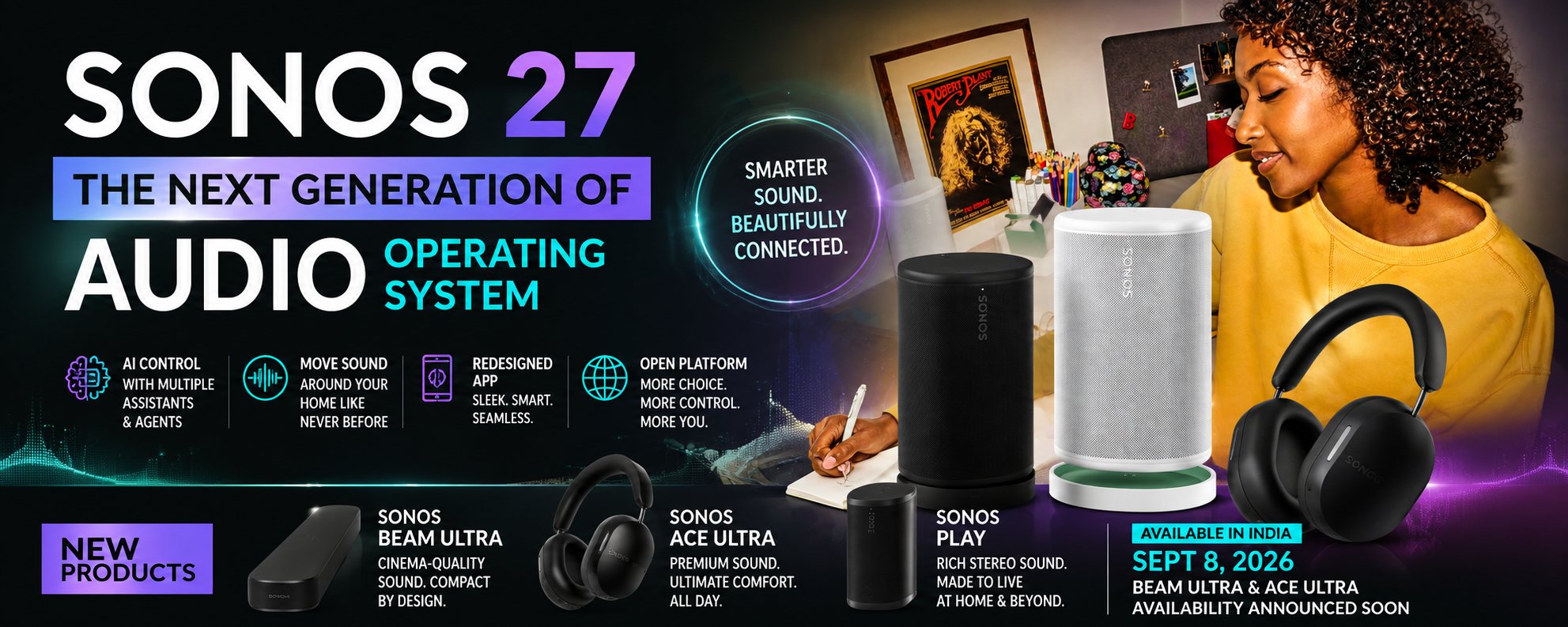 Sonos Introduces Sonos 27, the Next Generation of Its  Audio Operating System