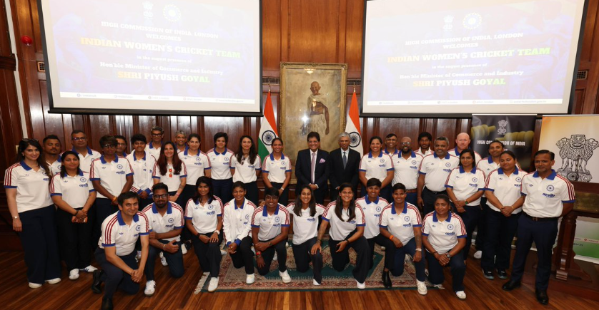 Piyush Goyal Lauds Women’s Team, Wishes Success in T20 World Cup